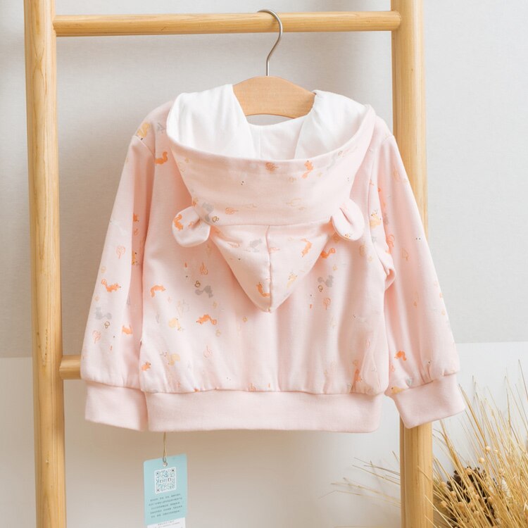 Baby Mädchen Kaninchen Ohr Hoodie Mantel Winter SpringBaby Mädchen Prinzessin Mantel Jacke lässig Oberbekleidung für mädchen Kleinkinder clothingToddler