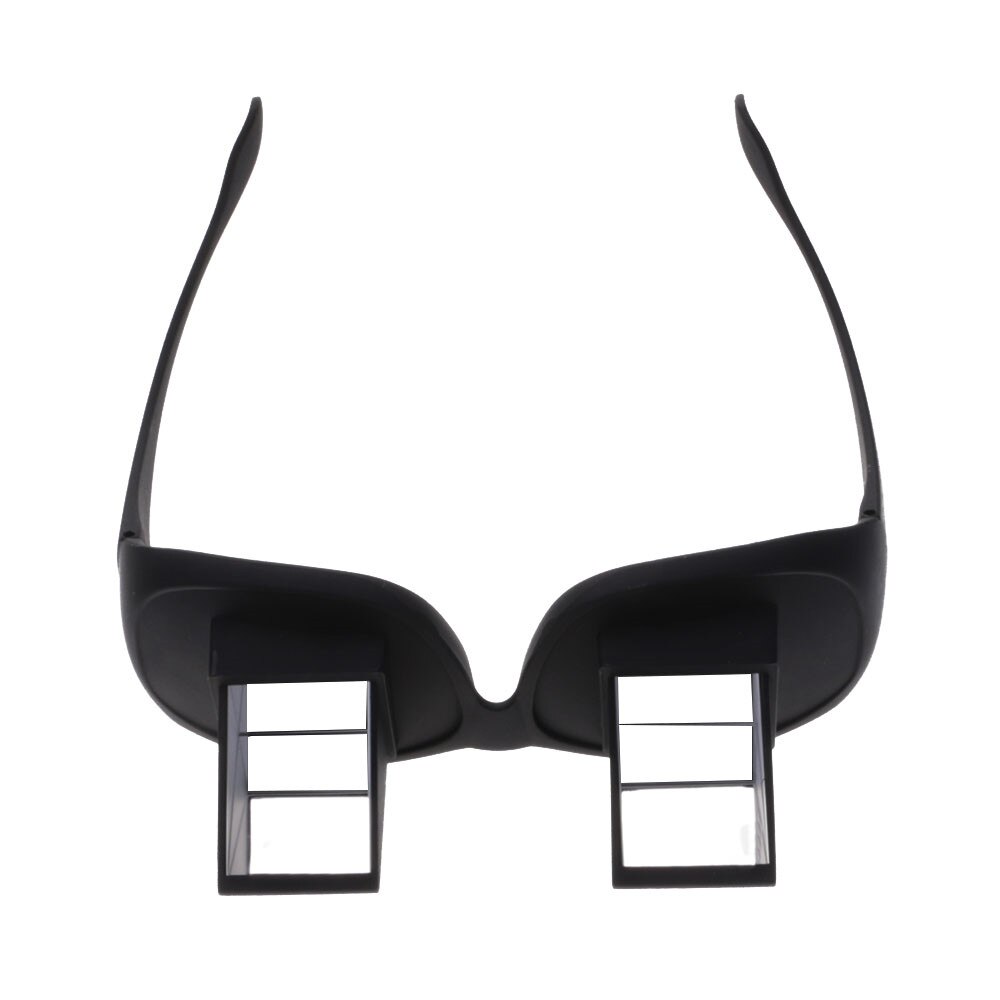 Horizontal Prism Angled Reading Glasses For Lazy Readers Lying Down Watching: M