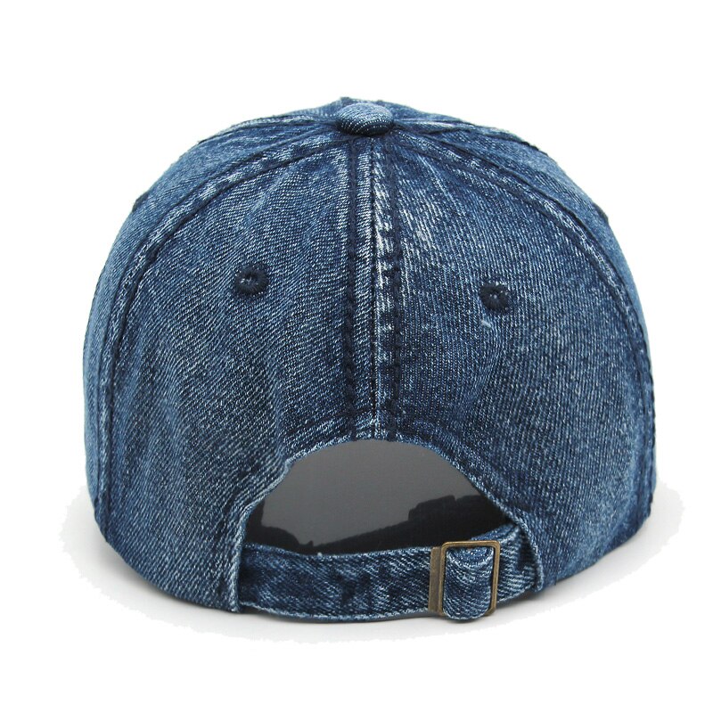 Women Baseball Caps Hats For Men Denim Jeans Band Snapback Caps Plain Bone Jeans Hat Men Casual Dad Cap Hat