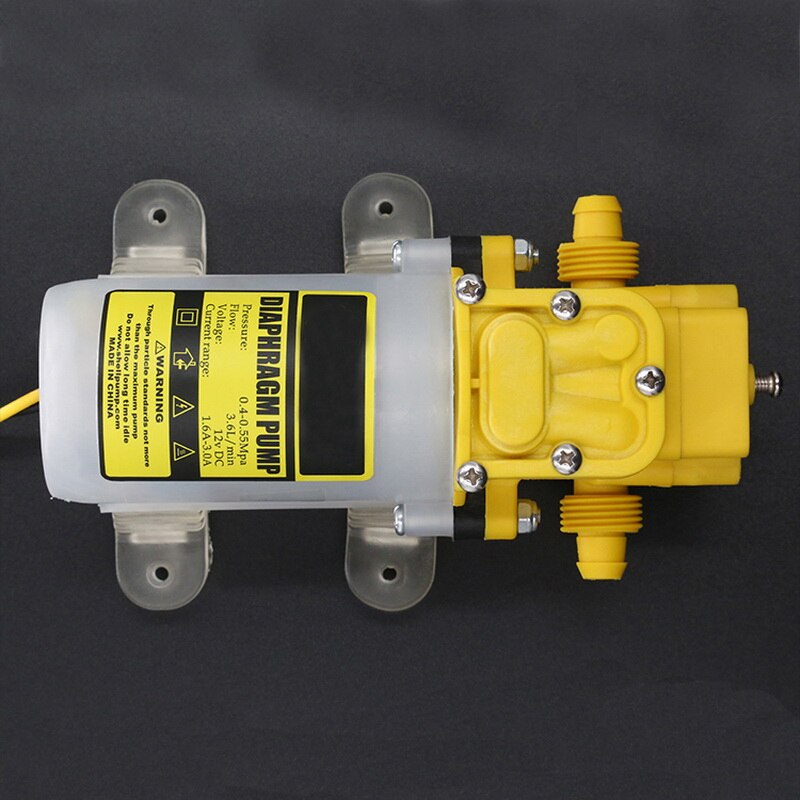 Elektrisk sprutpump bevattning bevattning användning 30w dc 12v membran vattenpump