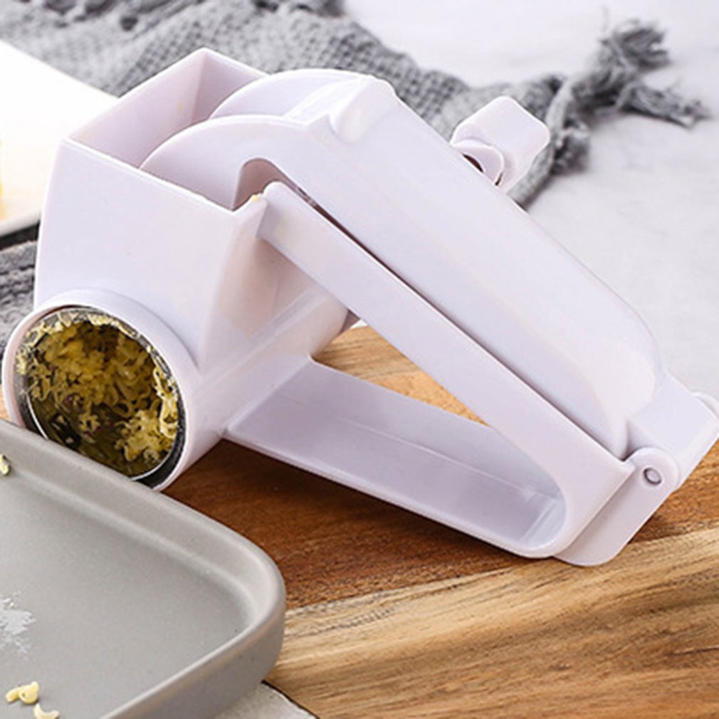 1 pcs Hand rotating cheese grater multi-function cheese grater three in one cheese planer Hand spin grater