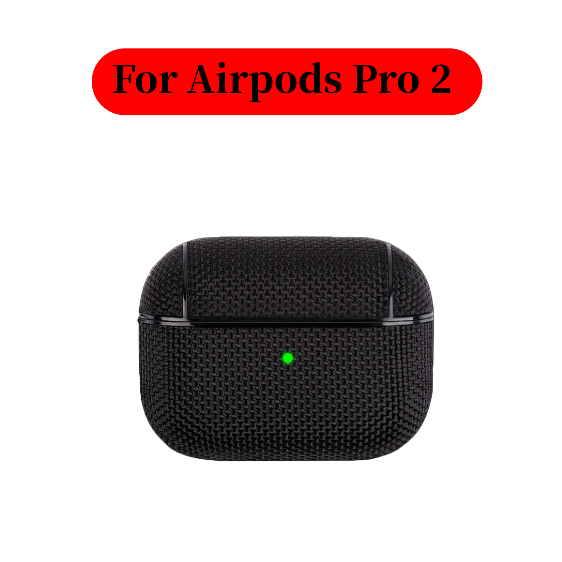 Dla AirPods 2 etui na słuchawki wodoodporne nylonowe etui ochronne na Apple Air Pods 2 1 3 pro Fundas bezprzewodowe etui z funkcją ładowania: Pomarańczowy