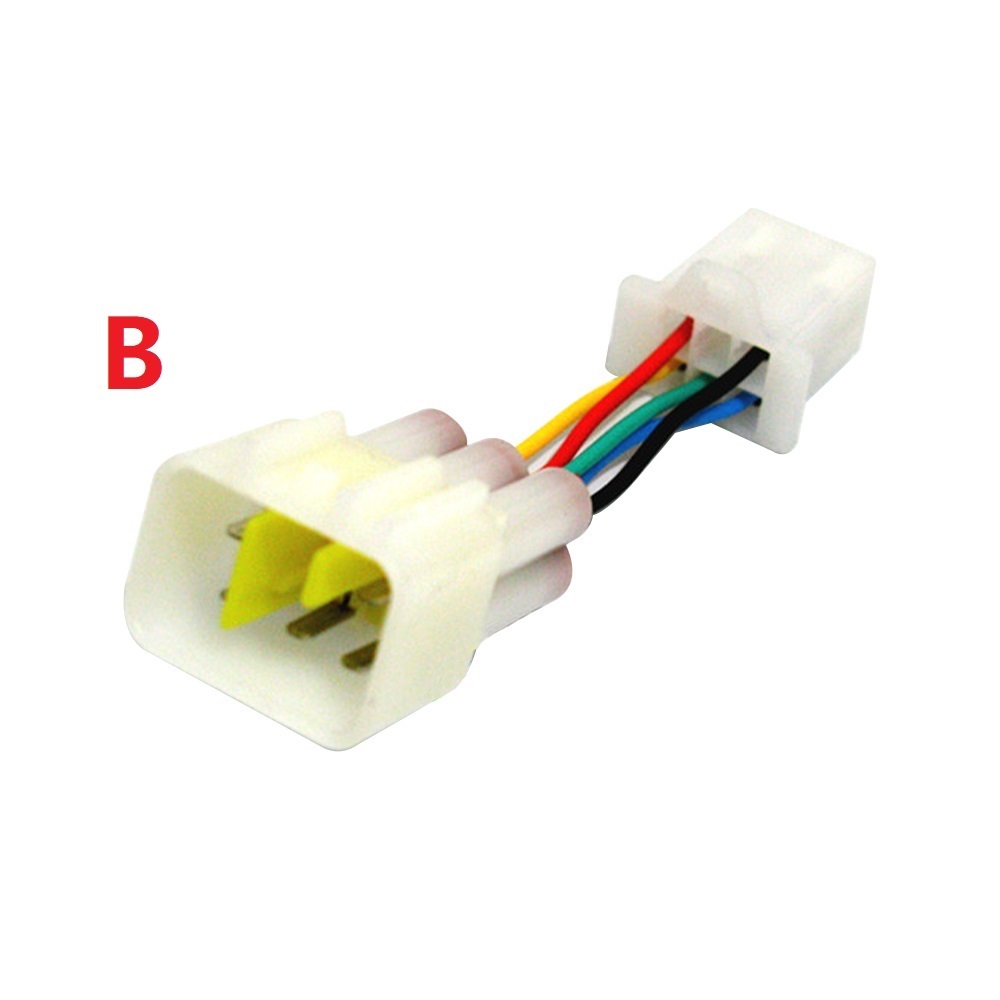 2-modellen Ebike-gereedschap Elektrisch fietsgereedschap Hall-verlengbedrading Ebike Waterdichte Hall-conversie Plug-in Motor Hall-adapter: lichtgroen