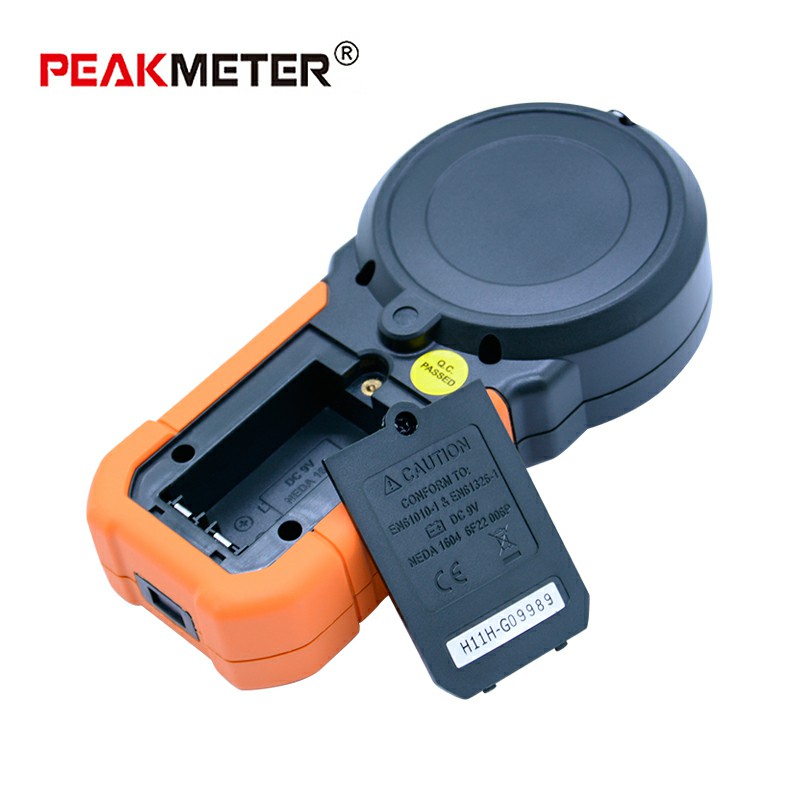 Peakmeter  ms6612 digital luxmeter 200,000 lux lysmåler test spektre auto rækkevidde på verdensplan lysbelysning måling