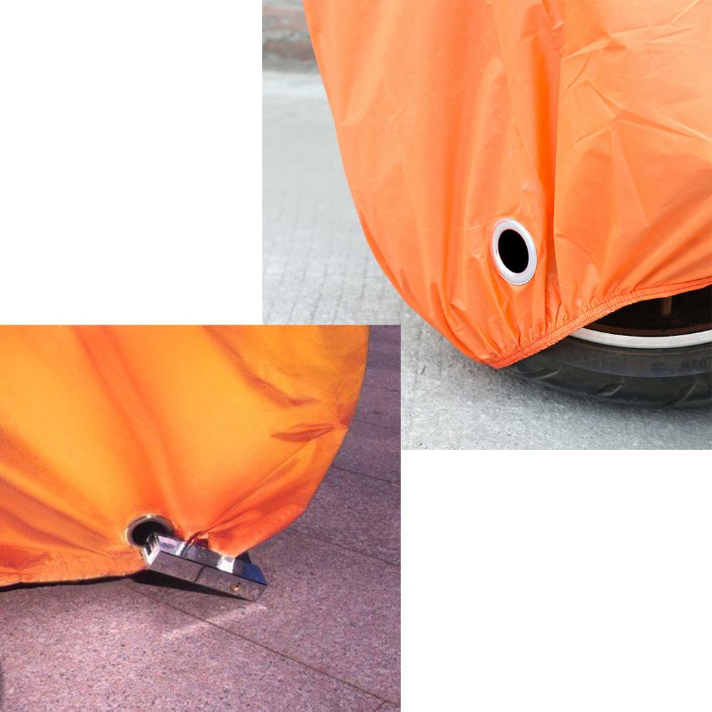 X AUTOHAUX-cubierta Universal para Moto, Protector UV para Moto, a prueba de agua a prueba de polvo, para todas las estaciones, L, XL, 2XL, 3XL, 190T