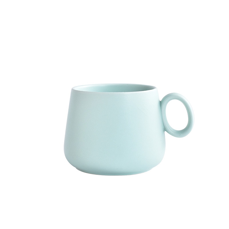Styrke porcelæn kaffe krus pastel farve sød te tumbler cup cafe kopper tekop tazas de ceramica kreativer