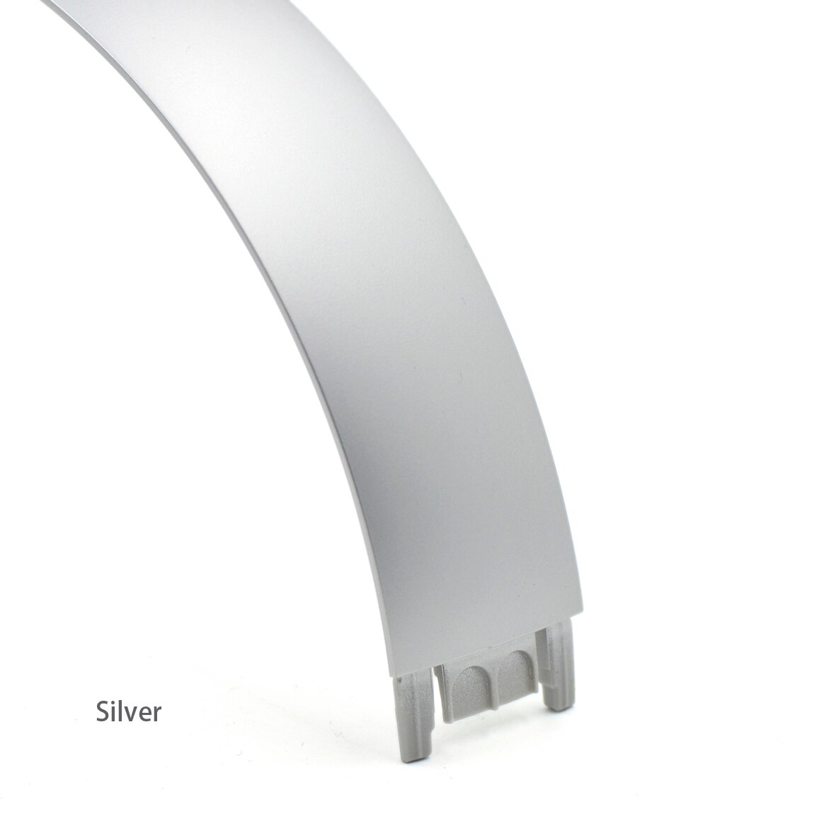 Defean 14 Color Replacement Headband Head Band plastic hoops For Beats solo3 solo 3.0 wired / solo3 wireless Headphone: Silver