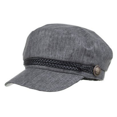 Shaluotaotao basker för kvinnor höst tidningspojke kepsar vintage trend dam märken hatt fritid sport snapback keps: Mörkgrå