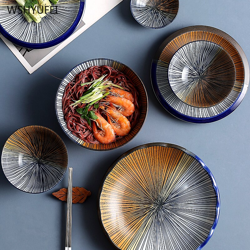 1pc handmålade handmålade serviser i japansk stil ... – Grandado