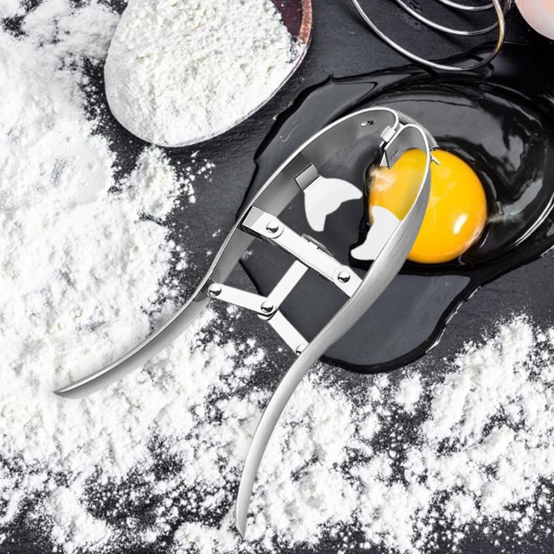 Stainless Steel Egg Opener Eggshell Cracker Topper Cutter Egg Scissors Separator Cooker Cracker Kitchen Gadgets