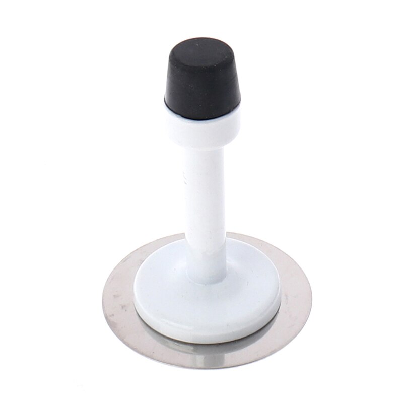 Zinc Alloy Rubber Holder Catch Home Fitting For Bedroom Home Door Stops Wall Mounted Door Stopper: WT