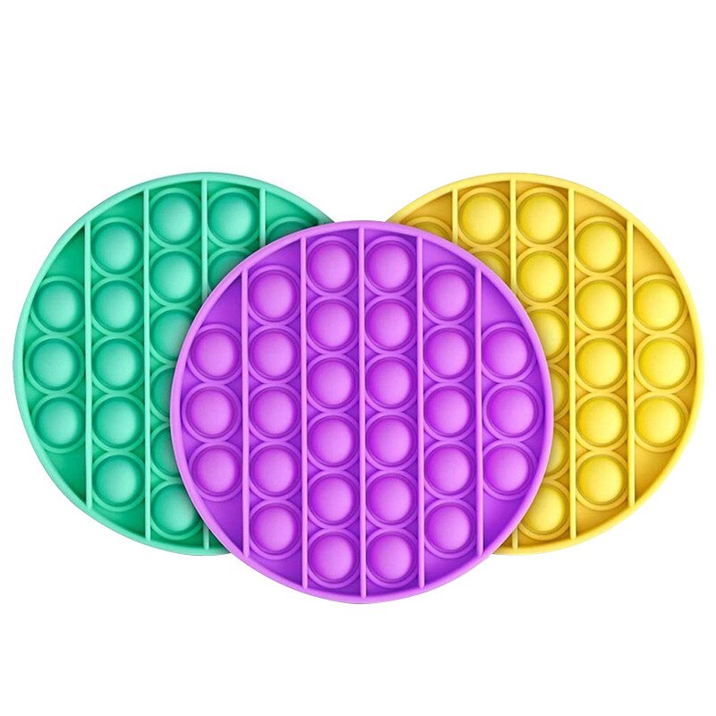 Pop Push Blase Zappeln Spielzeug Erwachsene Stress Relief Spielzeug Antistress PopIt Weiche Squishy Anti-Stress Lustige Sensorischen Benötigen spielzeug
