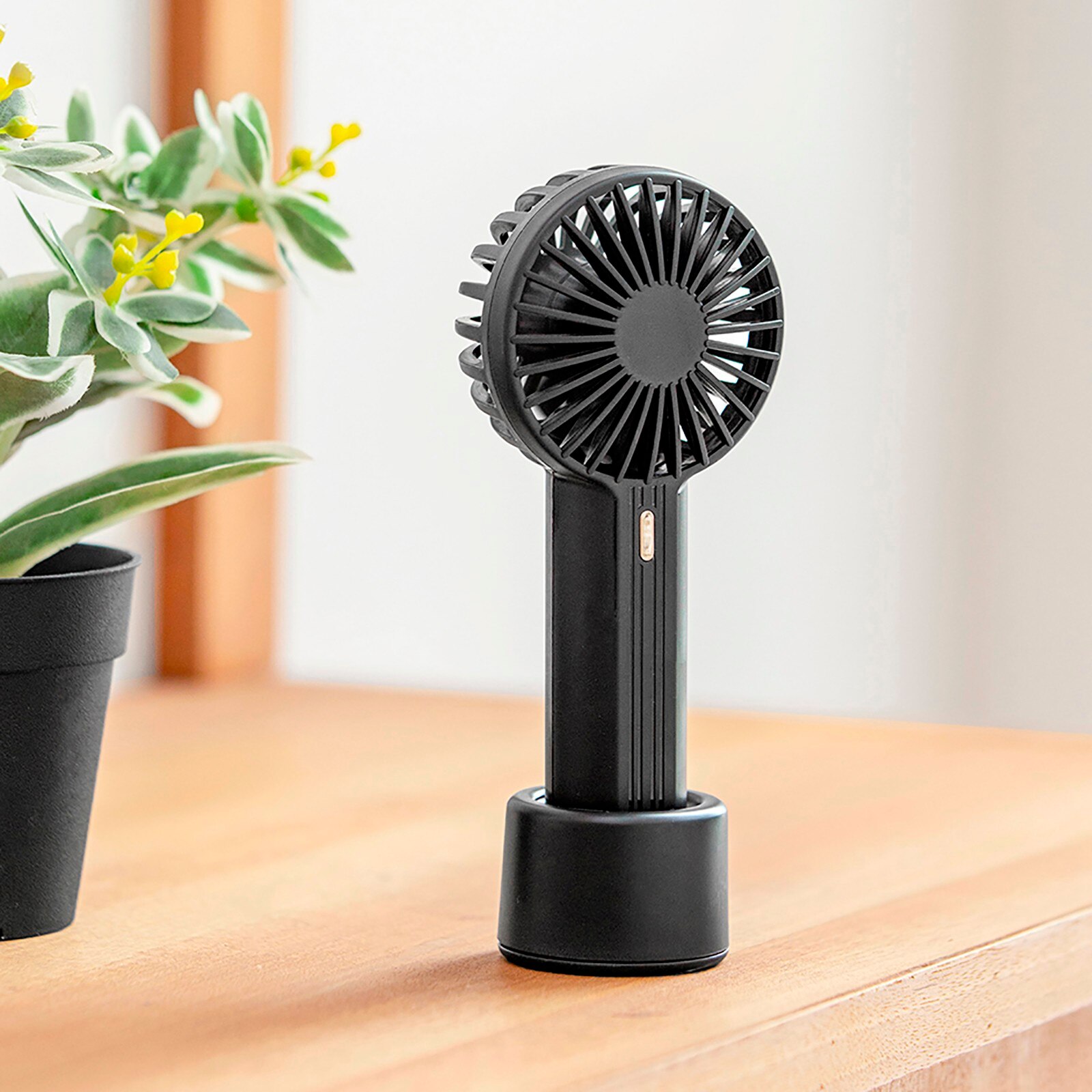 Summer 1pc Cute Portable Mini Fan Handheld Usb Chargeable Desktop Fans 3 Mode Adjustable Summer Cooler For Outdoor Travel Office