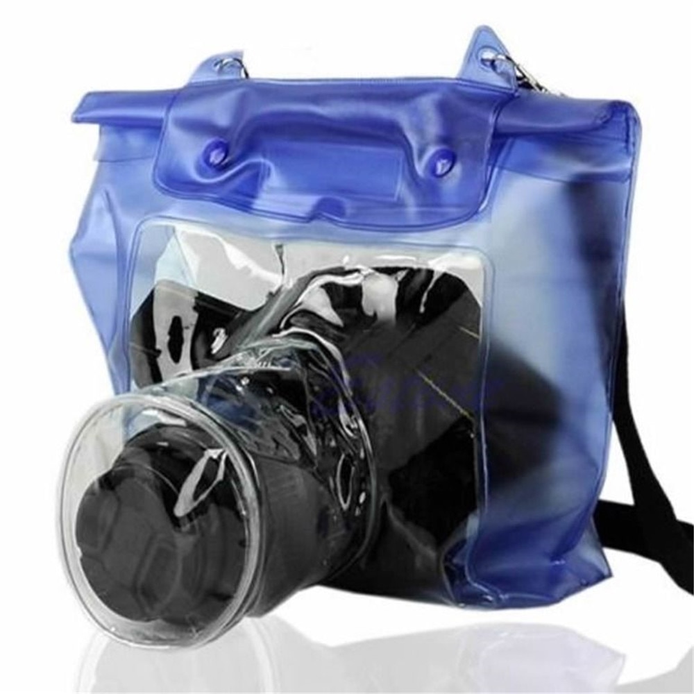 1 ST Waterdichte DSLR SLR Camera Onderwater Behuizing Case Pouch Dry Bag Voor Canon Nikon