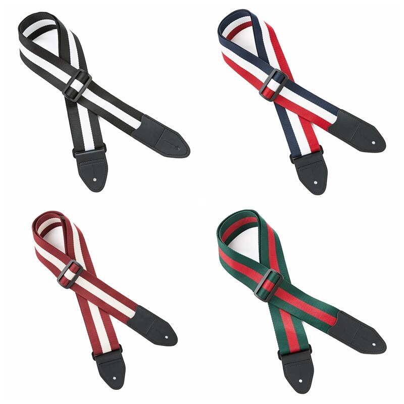 1.3m Adjustable Guitar Strap Electric Guitar Holder Strap Sling For Acoustic Ukelele Musical Instrument Accessories