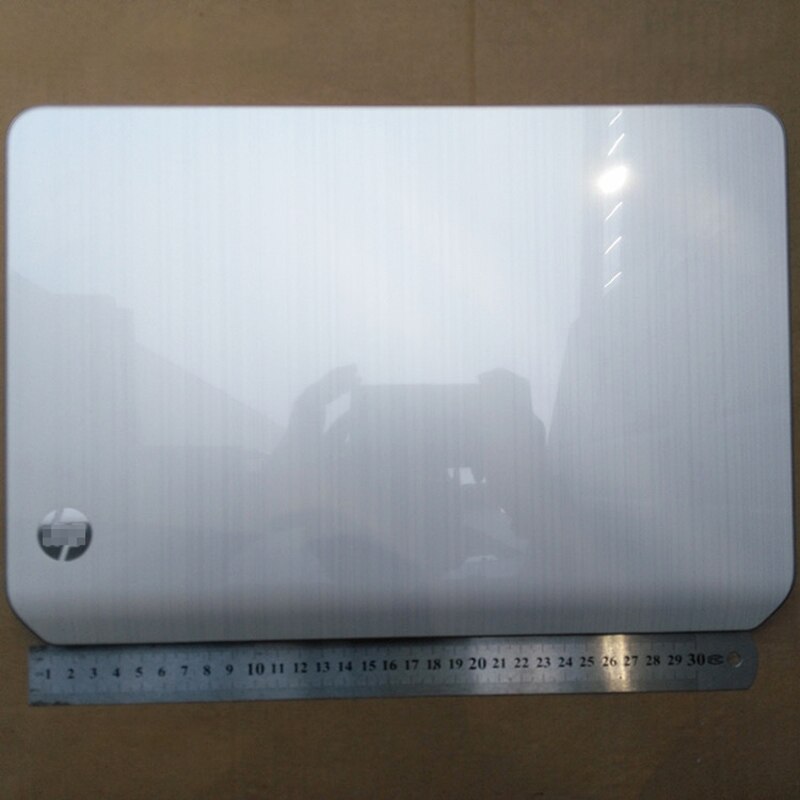 Für HP ENVY DV4-5000 TPN-P102 Top abdeckung Bildschirm rahmen palmrest fall bottom shell Laptop fall: A Silver white