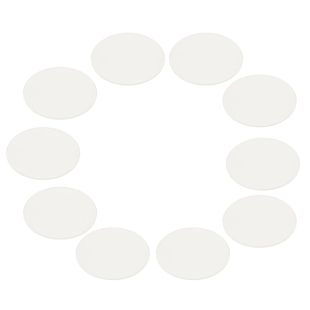 10 Pieces Domed Mineral Crystal Pocket Watch Glass Replacement Sizes 20mm-23mm