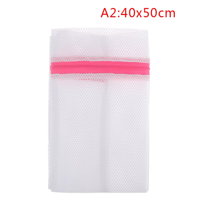 1Pcs Wash Laundry Bag Clothes Foldable Care Protection Mesh Mesh Clothes Wash Bag Bra Wash Bag: 2