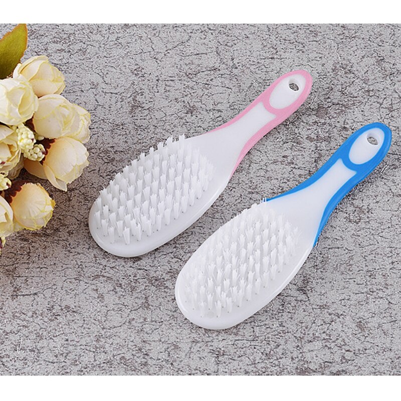 Ensemble de brosses à cheveux Portable | Pour -né bébé, brosses à cheveux, masseur de tête, ensemble de brosses en plastique souple