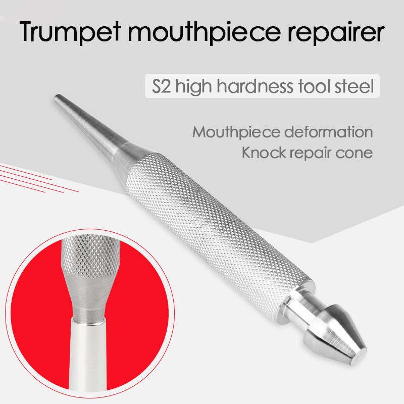 Outil de réparation de klaxon à musique, outil de réglage et de réparation de klaxon en métal à haute teneur, utilisé pour la réparation d'instruments en laiton