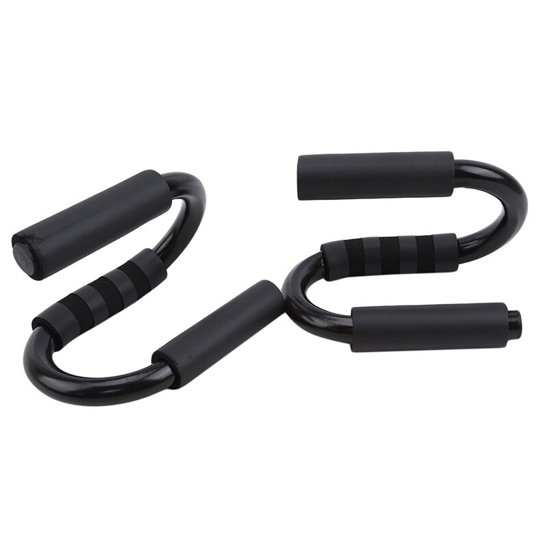 Soporte Push Up con forma de S, soporte Push-Ups, herramienta de barra para gimnasio en casa, equipo de entrenamiento de pecho, entrenamiento de ejercicio