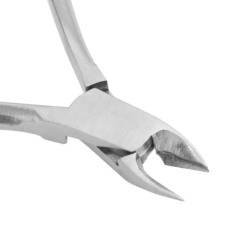 Nail art klipper manikyr pedikyr nipper verktøy rustfritt stål cuticle cutter død hud fjerner neglepleie manikyr verktøy