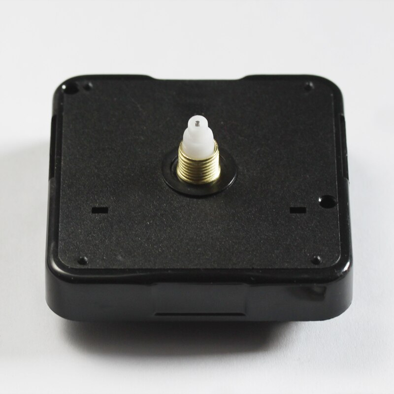 6168 S 6mm Schroef as lengte Quartz Met 27 # Zwart lange Handen noten Plastic Sweep Beweging Klok Accessoire DIY Klok Kits
