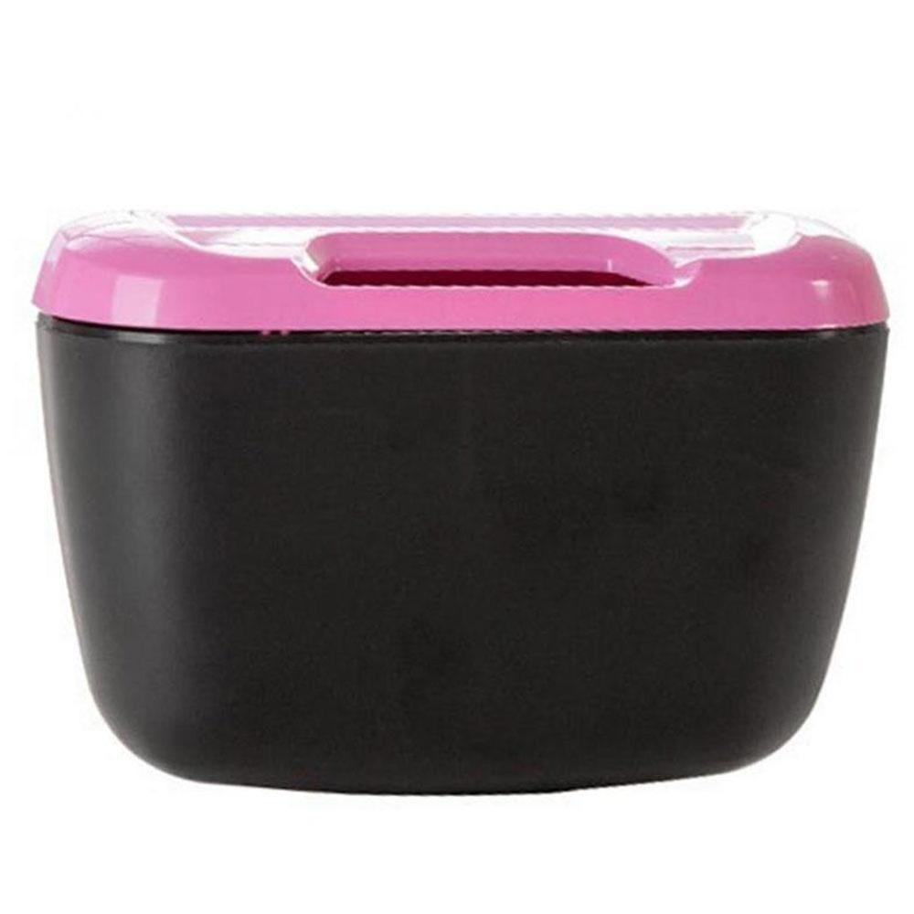 Car Rubbish Box Dust Case Box Trash Can in Car Plastic Trash Accessories Box Car Car Waste Container Bag Trash Bin Car Orga Z9S7: red