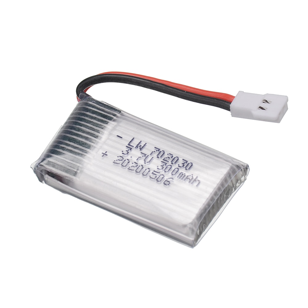 3.7V 300mAH Lipo Battery With Charger For Udi U816 U830 F180 E55 FQ777 FQ17W Hubsan H107 Syma X11C FY530 RC Drone Battery