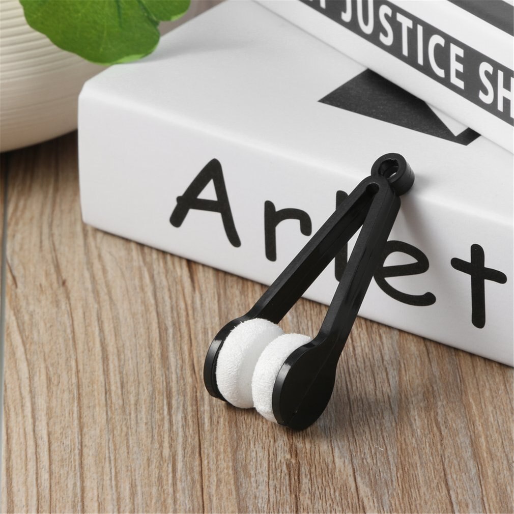 2pcs Portable Glasses Eyeglass Spectacles Cleaner Useful Microfiber Spectacle Glasses Clean Wipe Multi-Function Cleaning Tool
