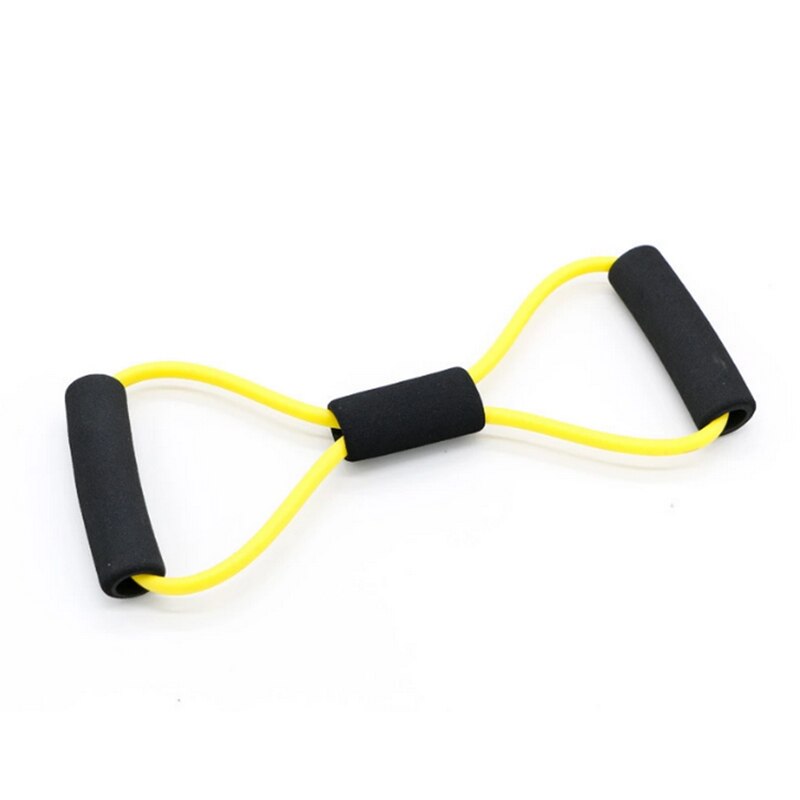 8 Shape Latex Chest Expander Adjustable Hand Gripper Muscle Pull Training Multi Function Exerciser