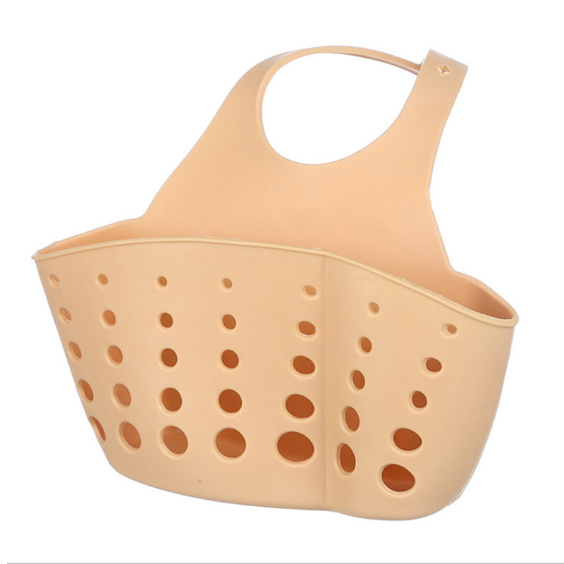 Kitchen Sink Holder Hanging Drain Basket Adjustable Soap Sponge Shelf Organizer Bathroom Faucet Holder Rack Kitchen Accessories