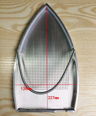 Steam And Dry Iron Bottom Case Teflon Thick Iron Shoe Anti-Light Anti-Coke Heat Resistant Iron Shoe Cover: Black