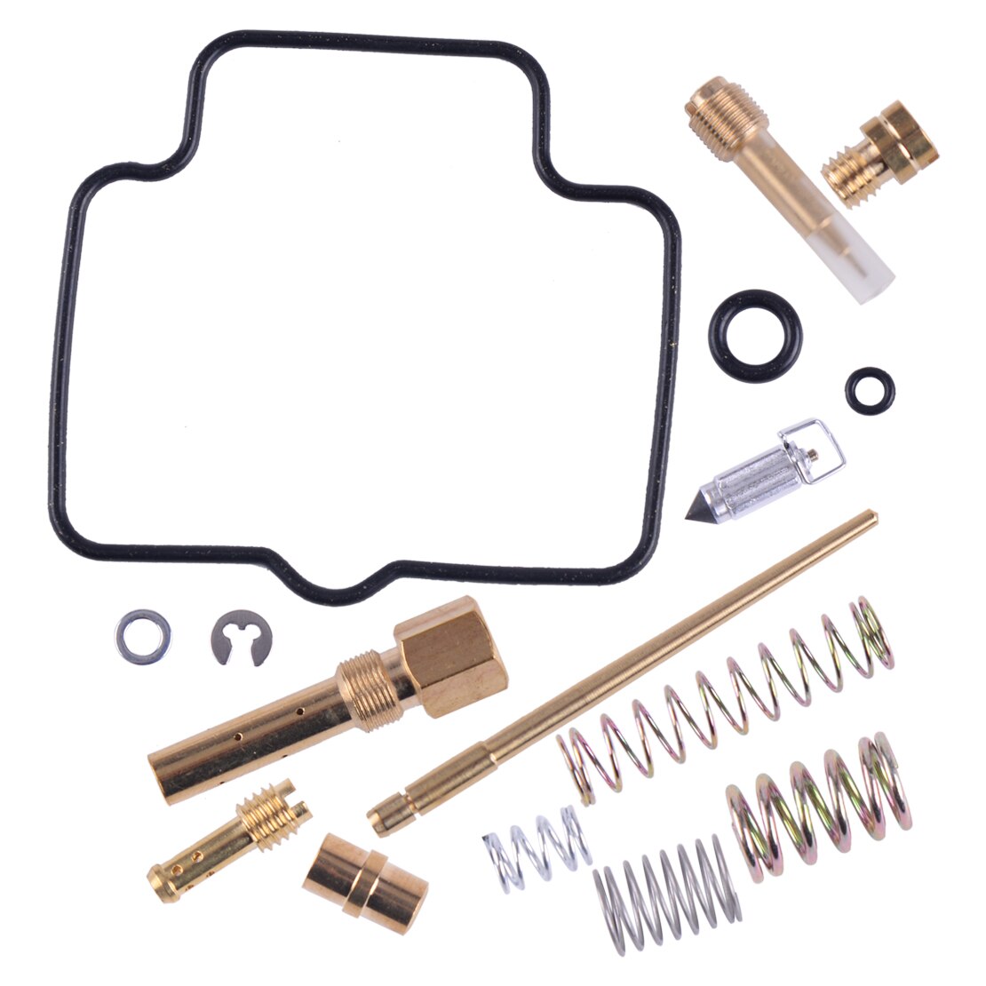 LETAOSK Carburetor Carb Rebuild Repair Kit Fit For Suzuki Ozark 250 LT-F250 AU-07409 2002 2003 2004 2005 2006 2007