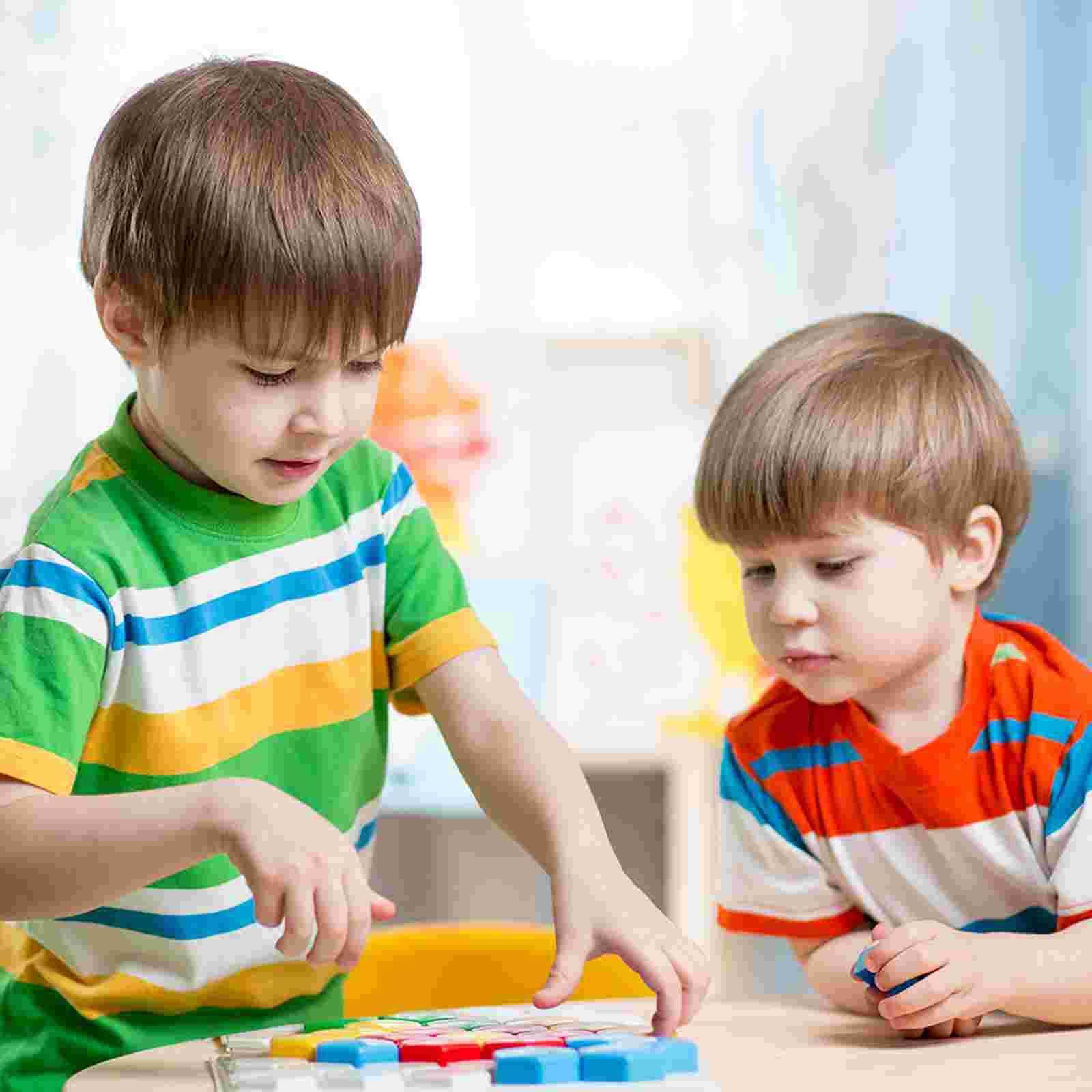 1 Set of Indoor Football Kid Educational Desktop Puzzle Game: Default Title