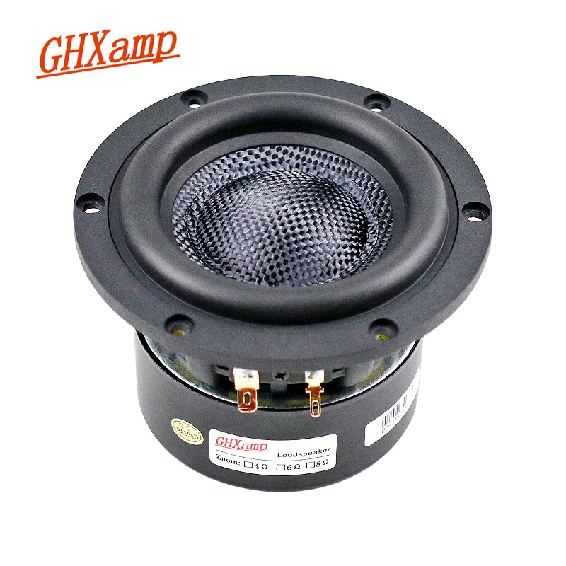 High-End 4 Inch Subwoofer Woofer Speaker Hifi 4OHM Bass Luidspreker Glasvezel Cone Lage Frequentie 40W 80W home Audio Unit 1Pc