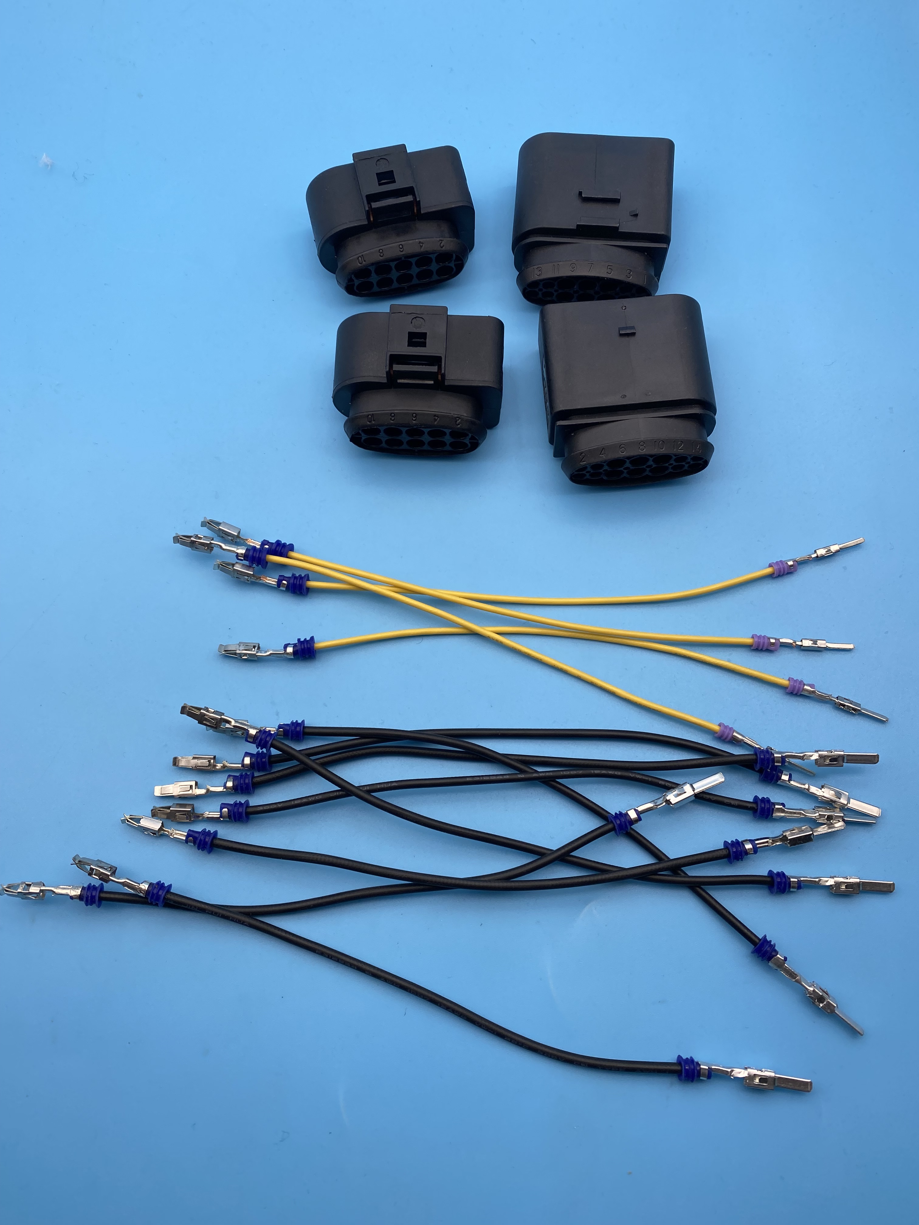 Custom connector and wire