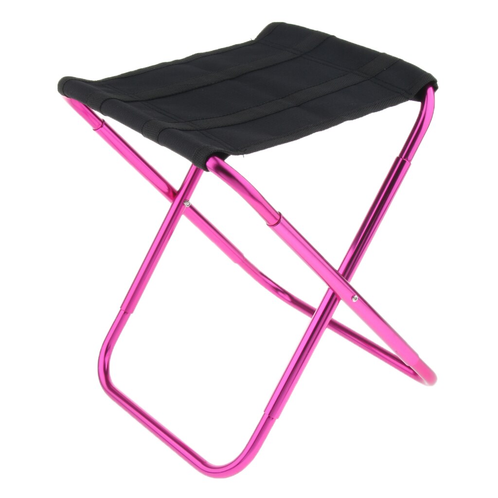 Bærbar legering folde stol ultralet udendørs camping skammel sæde til udendørs fiskeri camping vandreture