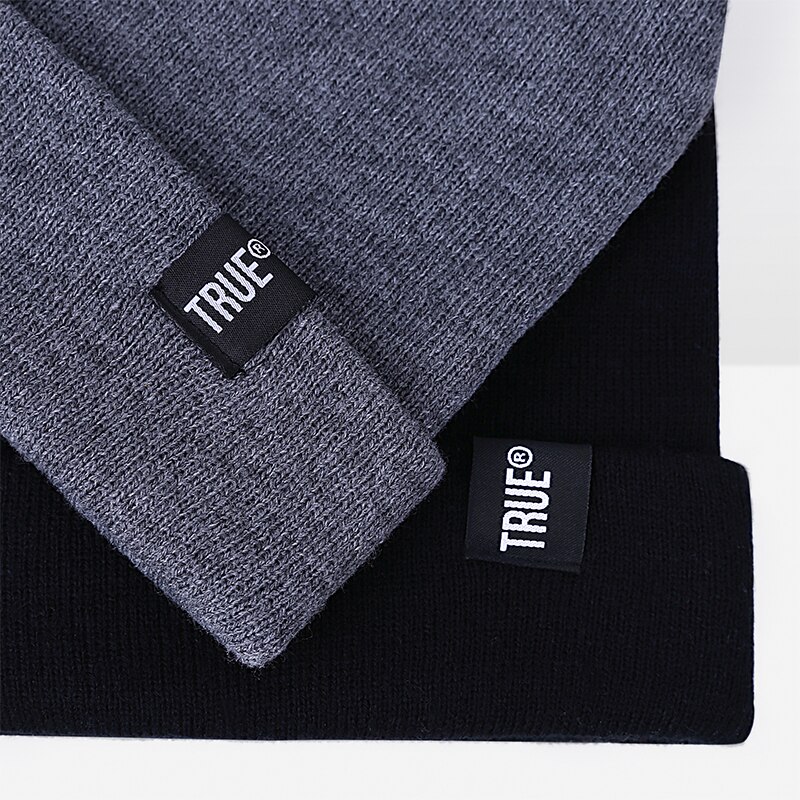 Winter baby muts gebreide kinderen jongens mutsen muts effen katoen baby meisjes mutsen muts herfst winter kinderen muts warme verdikte muts