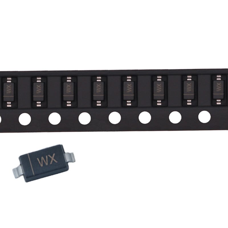 100Pcs SMD Zener Diode BZT52C9V1 WE BZT52C10 WF BZT52C3V0 W2 BZT52C3V9 W5 BZT52C4V7 W7 BZT52C6V8 WB BZT52C7V5 WC SOD-123