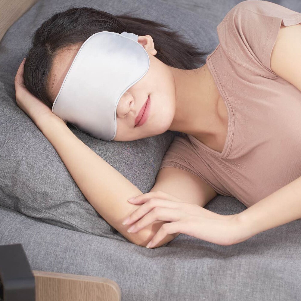 Oogmasker Verwarming Blinddoek Verwarming Comprimeren Sleep Eyeshade Eye Cover Eyepatch Gezichtsmasker Reizen Shield Slapen Aid