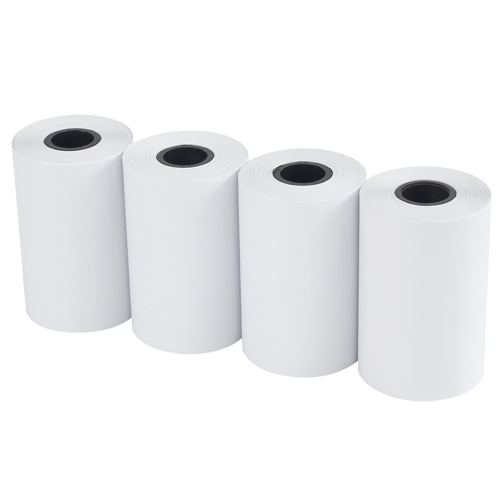 12 rollos 2 1/4 "x 50 '(57mm x 36mm) Papel térmico caja registradora papel térmico hasta rollos para máquinas PDQ tarjetas de crédito
