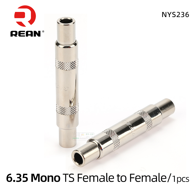 NEUTRIK's REAN Audio Video Conversion Adapter XLR to XLR, XLR to RCA, XLR to 6.35, 6.35 to RCA Female, 6.35 Female, 6.35 to 3.5