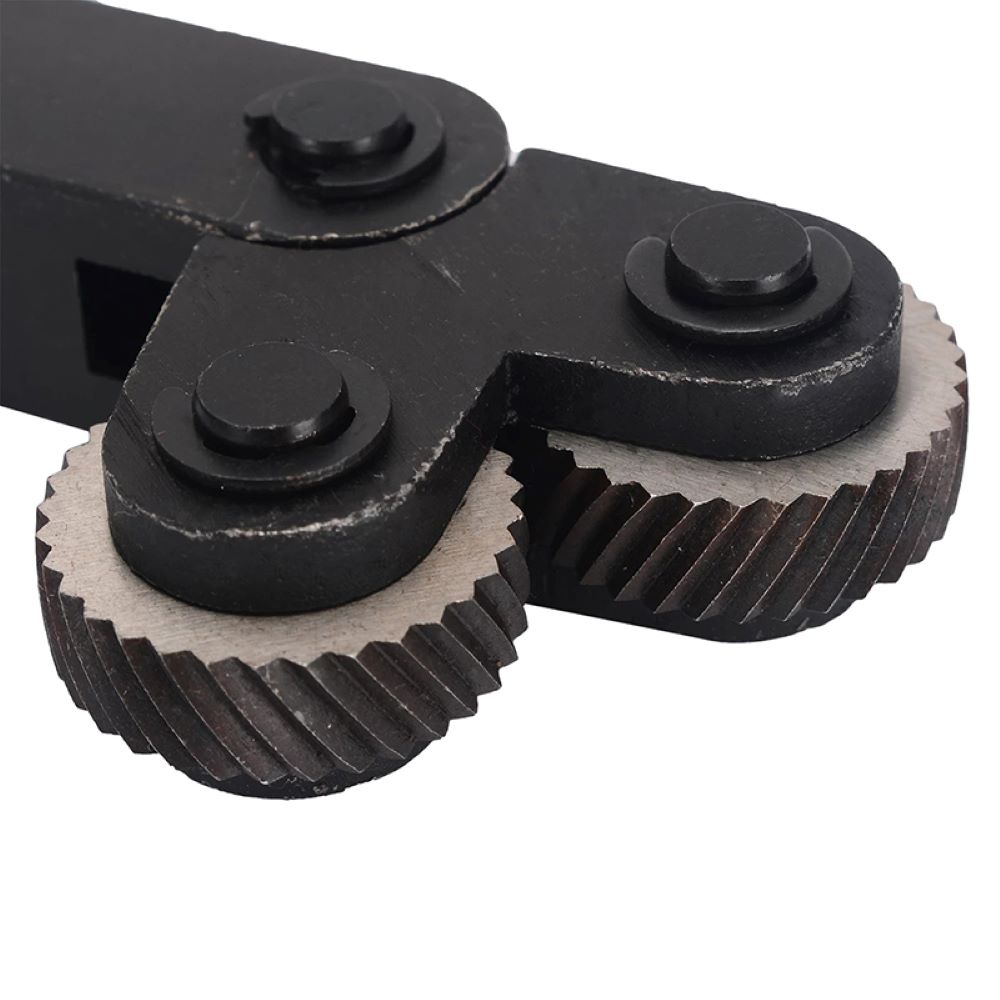 7PCS Linear Knurl Dual Wheel Knurling Set HSS Adjustable Holder Hob Reticulated Inner Hole Embossing Diagonal Wheel Knurling