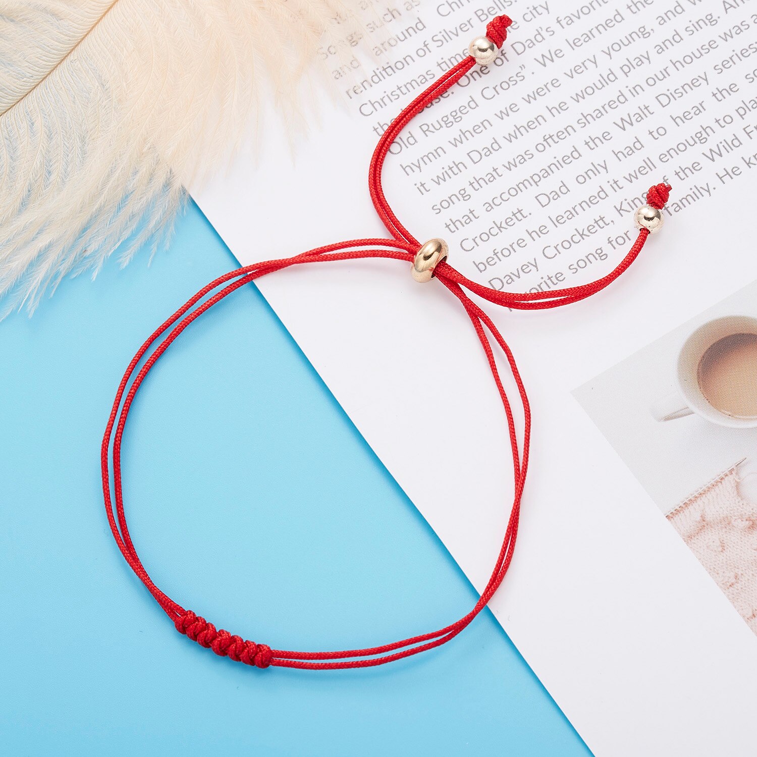 Mode Rood Touw Gevlochten Armbanden Handgemaakte Mode-sieraden Voor Vrouwen Meisjes Vrouwelijke Vriendschap Rode String Van Fate Armbanden