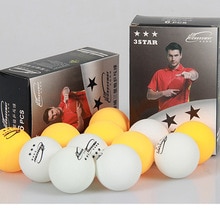 6 teile/paket 3-Stern 40mm 2,7g Tischtennis Bälle Klingeln pong Ball Weiß Orange Tischtennis Ball Amateur erweiterte Ausbildung Ball
