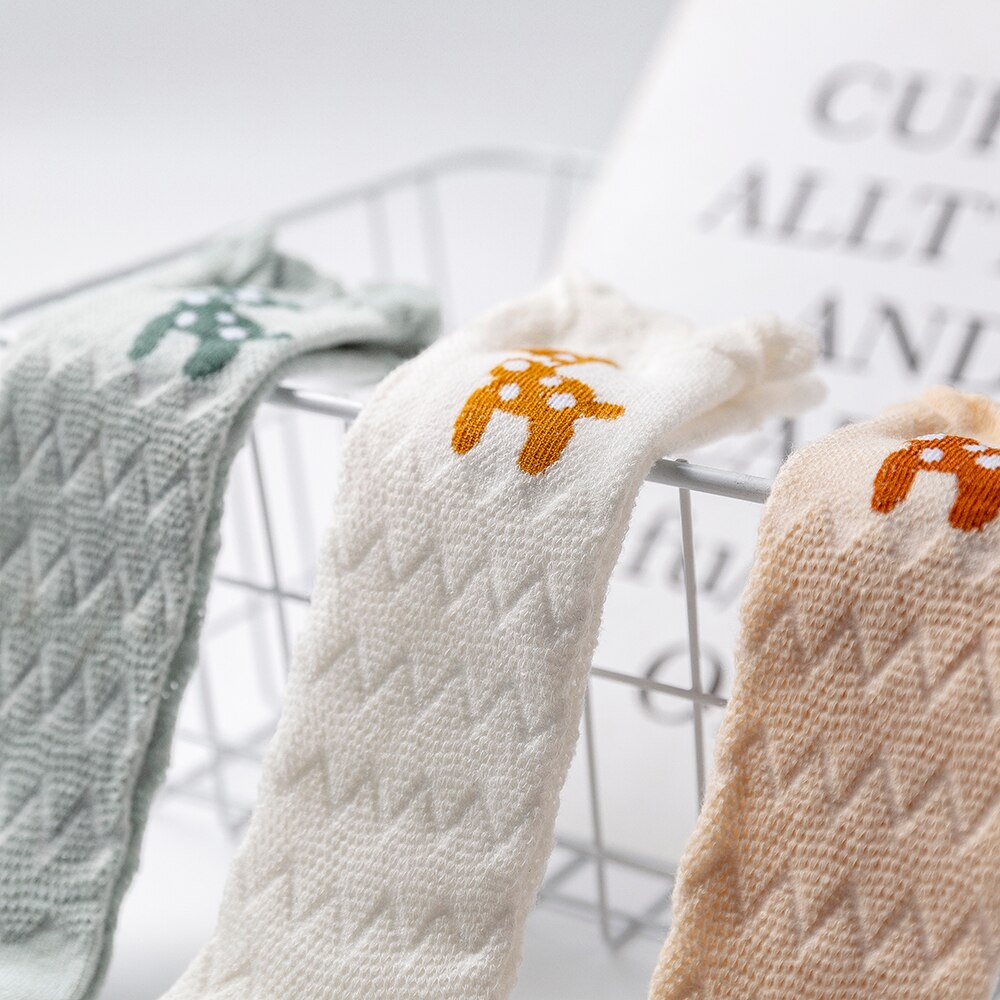5 Paia/lotto 0-2Y bambino Calzini E Calzettoni Cotone di proprietà Jacquard Bambini Calzini E Calzettoni Delle Ragazze Della Maglia Sveglio Appena nato Del Ragazzo Del bambino Calzini E Calzettoni Vestiti Del bambino Accessori