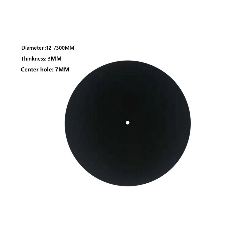 12" Turntable Mat 3mm Felt Anti-Static Anti-Shake Slipmat LP Vinyl Record