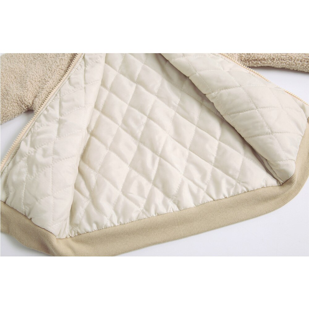 Kinderblouse baby peuter meisjeskleding schattige fleece winter warme jas bovenkleding mantel jas kinderen schattige jas rits