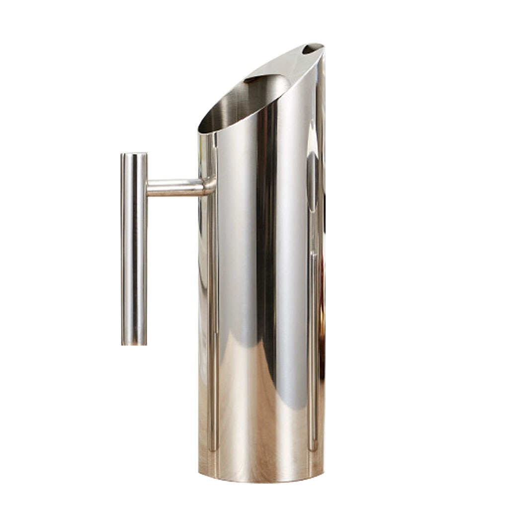 1/1.5/2L Stainless Steel Kettle Water Jug Cold Water Pot Straight Ice-resistant Jug Kettle Home Drinking Tools Juice Container